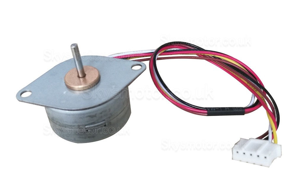 Oukeda PM Stepper Motor Permanent Magnet Motor 4 Phase OK25BY15-50-5 7.5 Deg 0.24A 44mN.m 